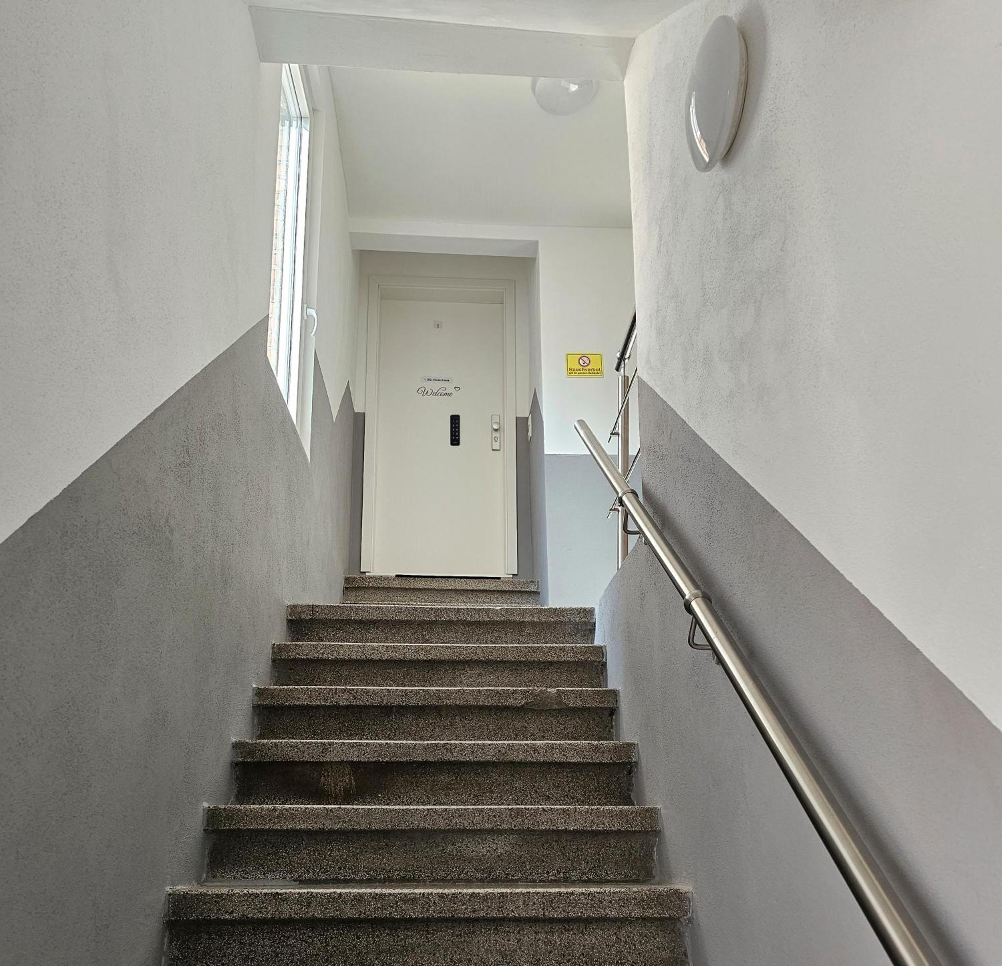 Schoene Ferienwohnung 54 M², Zentrumsnah, Kingbett 埃尔福特 外观 照片